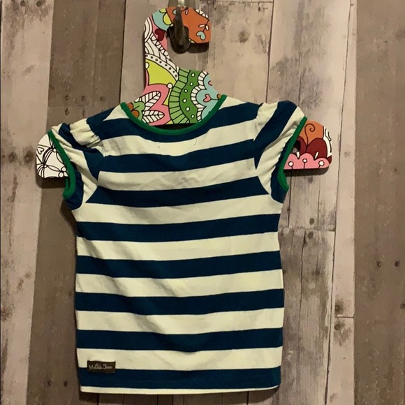 Matilda Jane Paddle Boat Wide Stripe Tee Girls 2 - Picture 5 of 7
